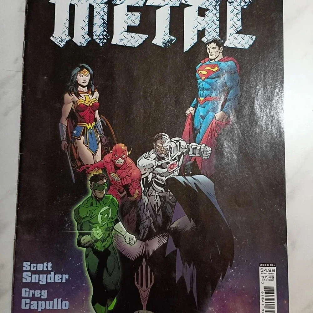 DC Comics Dark Nights Metal 1 Scott Snyder Greg Capullo Justice League Batman
